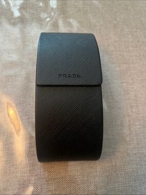 Prada Black Saffiano Sunglasses Case